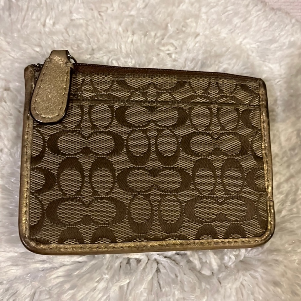 Coach card holder